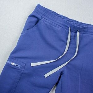 FIGS High Waisted Yola Skinny Scrub Pants Cargo Drawstring Waist Women S 1659